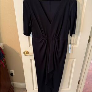 Calvin Klein Collection Black Long Sleeve Dress